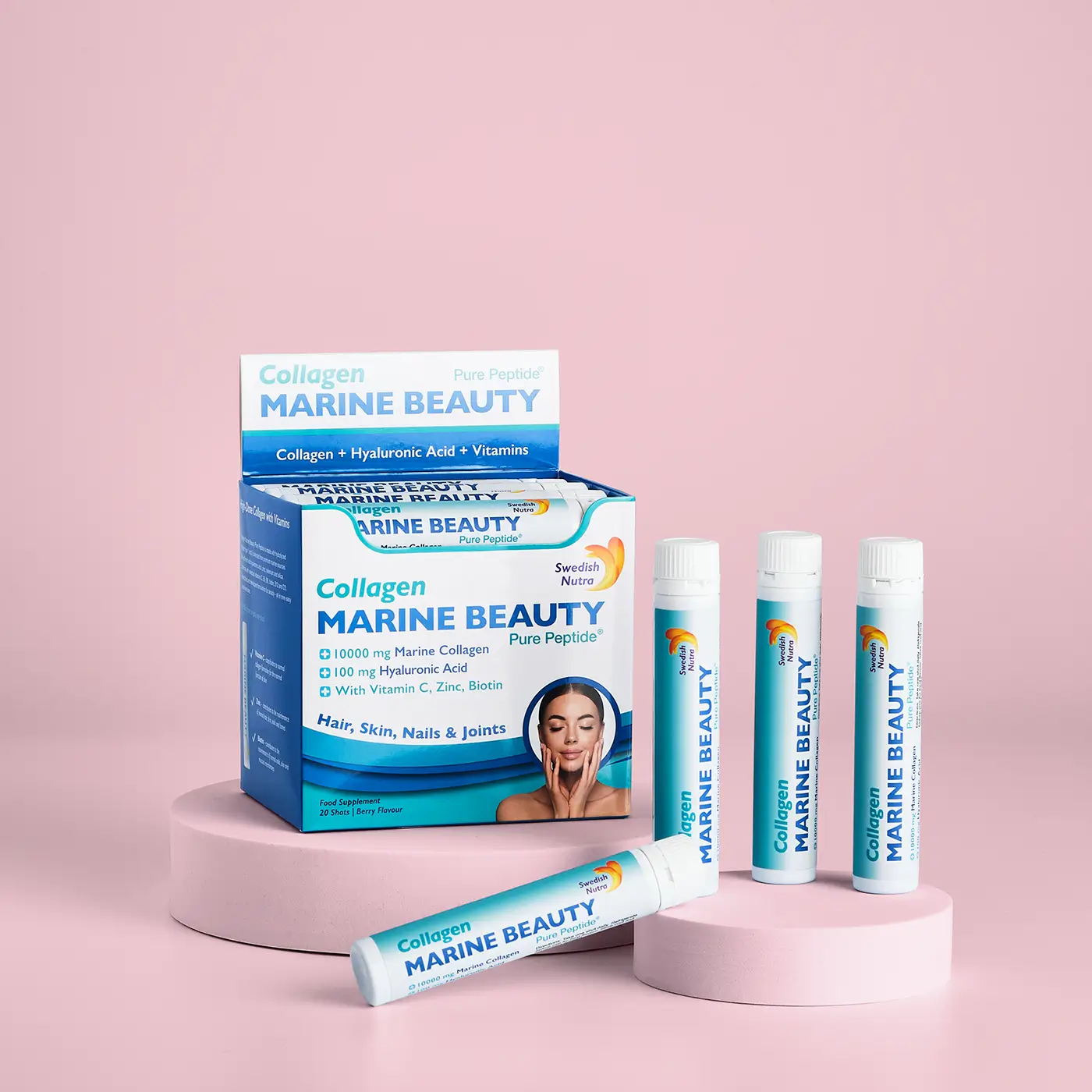 Marine beauty – colagen lichid hidrolizat 2 Marine beauty 20 fiole