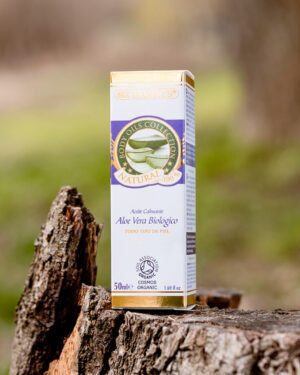 Ulei de aloe vera bio pentru hidratarea, calmarea și regenerarea pielii – vegan
