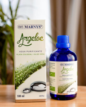 Argeloe – apa purifianta cu aloe vera si argint coloidal pentru piele hidratata, ferma cu aspect sanatos, formula cu 99,9% argint pur coloidal