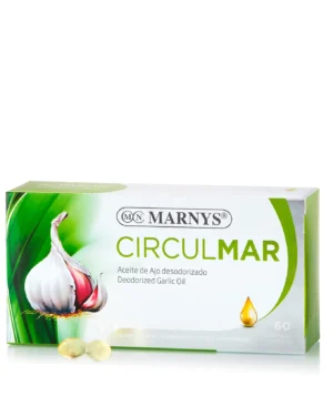 CIRCULMAR - Ulei de Usturoi 1000 mg pentru sanatatea inimii si a vaselor de sange – Produs bio – Cutie cu 60 gelule