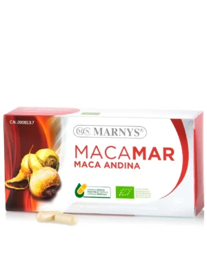 MACAMAR cu Maca Andina (Ginseng Andin) pentru energie si vitalitate – Produs 100% natural – Cutie cu 60 capsule