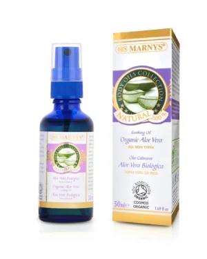 Ulei de aloe vera bio pentru hidratarea, calmarea și regenerarea pielii – vegan – sticla cu 50 ml