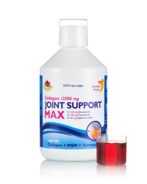 Joint support max – colagen lichid hidrolizat de tip 1, 2 si 3 cu 12. 000 mg