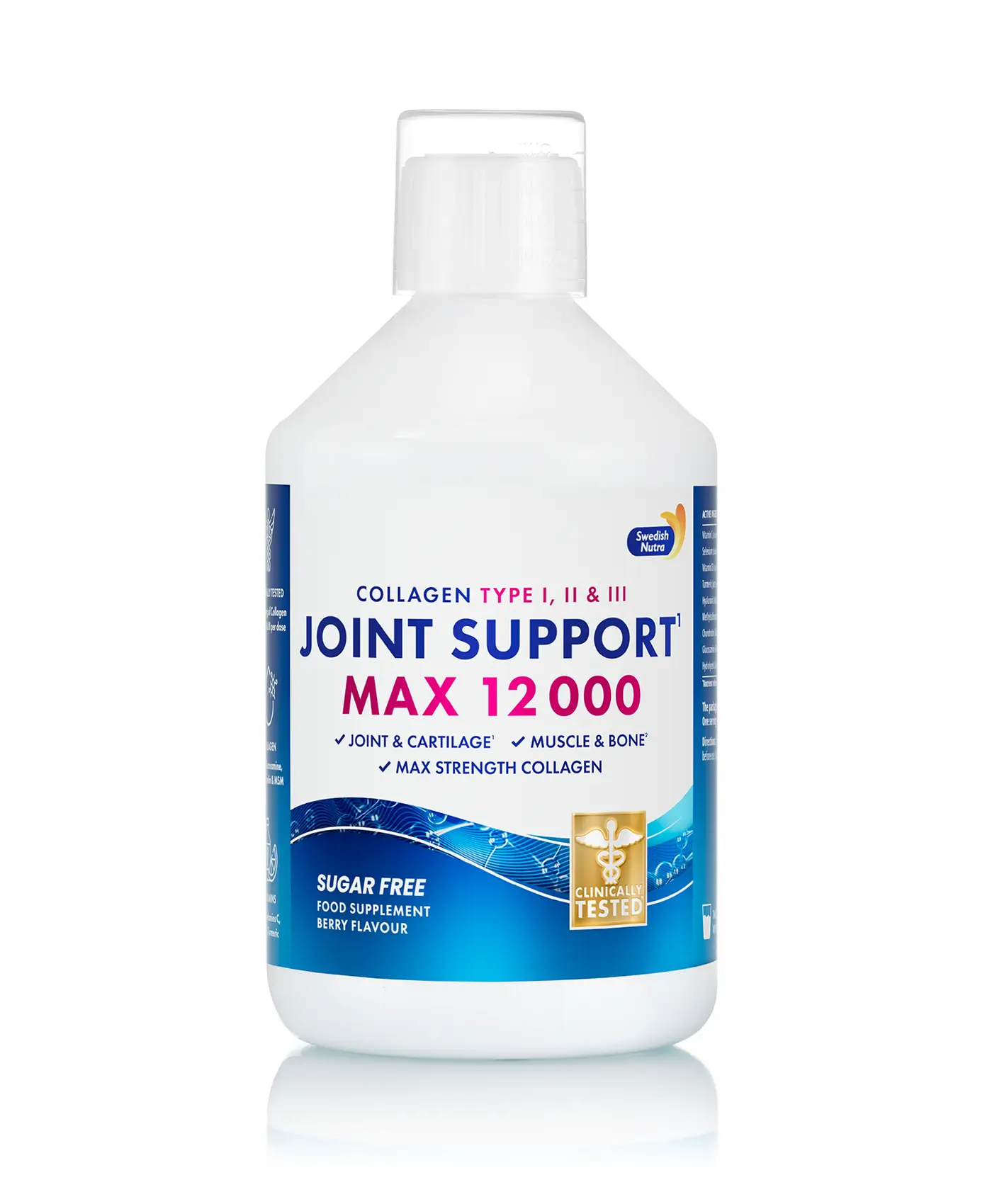 Joint support max – colagen lichid hidrolizat de tip 1, 2 si 3 cu 12. 000 mg - 500 ml