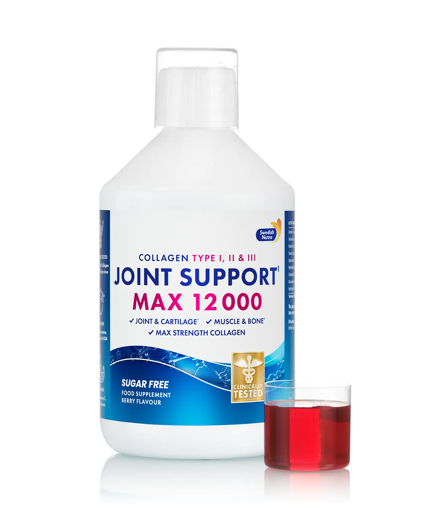 Joint support max – colagen lichid hidrolizat de tip 1, 2 si 3 cu 12. 000 mg