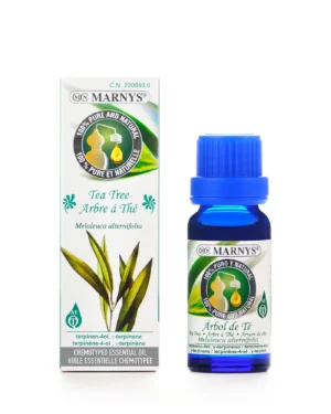 Arbore de Ceai 15ml, Ulei Esential MARNYS, 100% Natural si Pur, Chemotipat, Tea Tree Oil (melaleuca alternifolia)