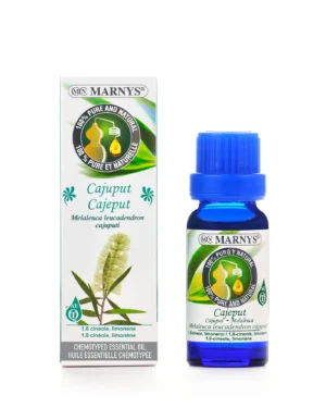 Cajeput 15ml, Ulei Esential MARNYS, 100% Natural si Pur, Chemotipat (melaleuca leucadendron cajuputi)