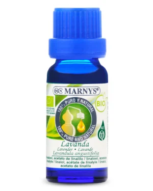 Lavandă bio 15ml, ulei esential marnys, 100% natural si pur, chemotipat (lavanda angustifolia)