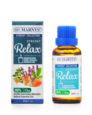 Relaxare Sinergie 30ml, Organic, Mix Uleiuri Esentiale pentru Relaxare si stare de bine cu Lavandină + Portocală + Mandarină + Camfor + Maghiran