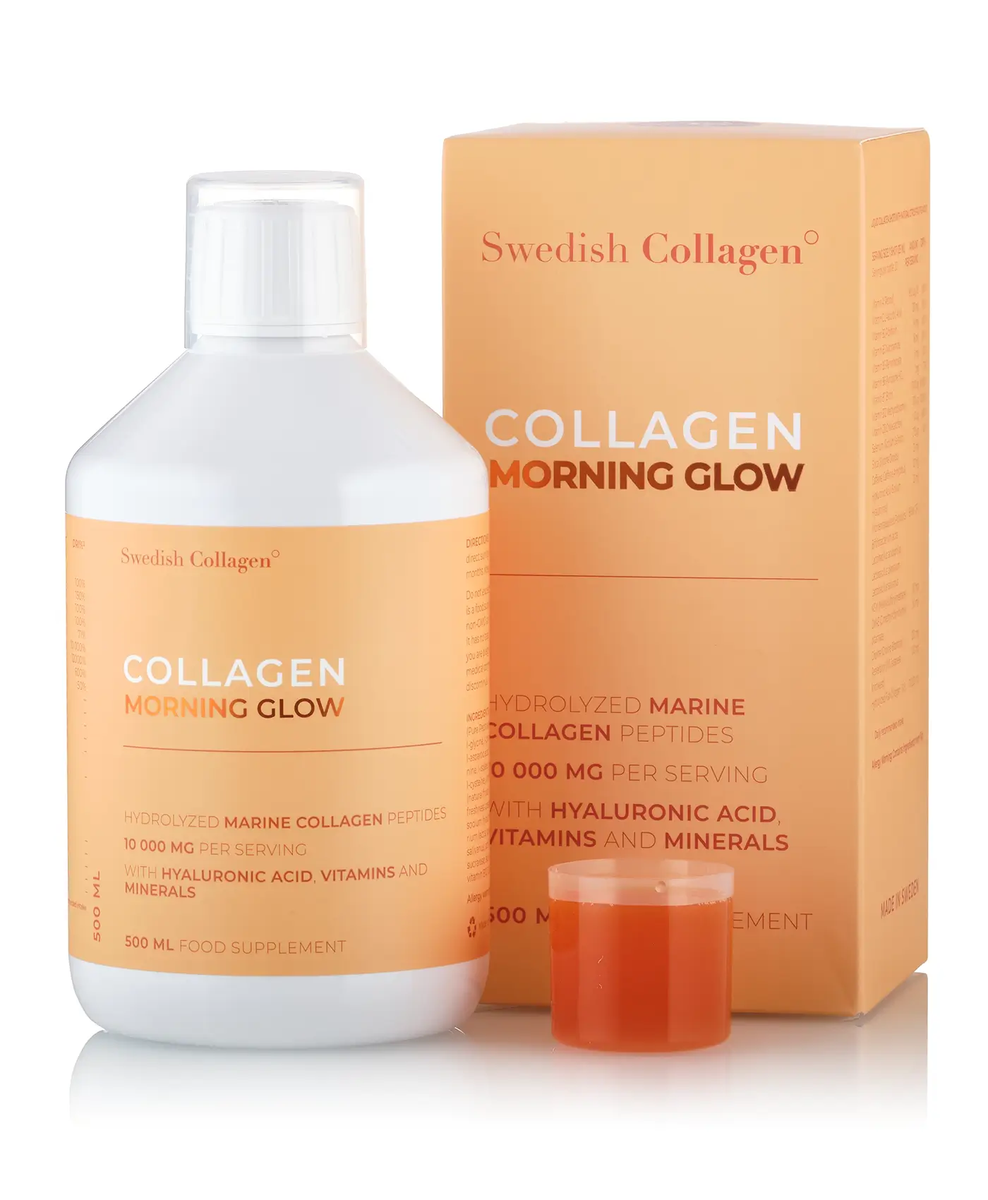 Colagen morning glow (din peste) - lichid, hidrolizat tip 1 si 3 cu 10. 000 mg
