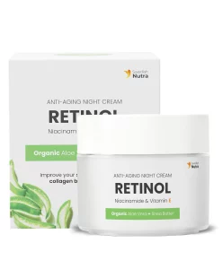 Crema de noapte cu retinol si niacinamide pentru fata - swedish nutra