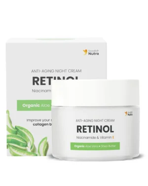 Crema de noapte cu Retinol si Niacinamide pentru fata - Swedish Nutra