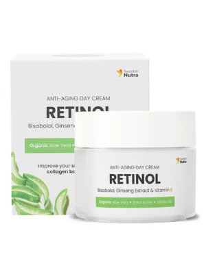 Crema de zi pentru fata - anti-rid cu Retinol si Ulei de Jojoba