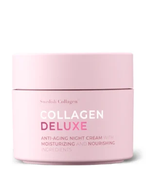 Crema de noapte cu retinol gama colagen deluxe imbunatatita cu aloe vera, unt de shea, vitamina e si niacinamide - 50 ml