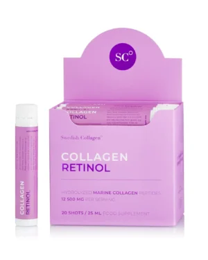 Colagen retinol - colagen marin hidrolizat lichid tip 1 si 3 cu 12. 500 mg