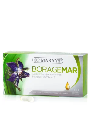 Boragemar &ndash; ulei de borago + vitamina e naturala pentru o piele frumoasa si sanatatea articulatiilor &ndash; 60 gelule softgel
