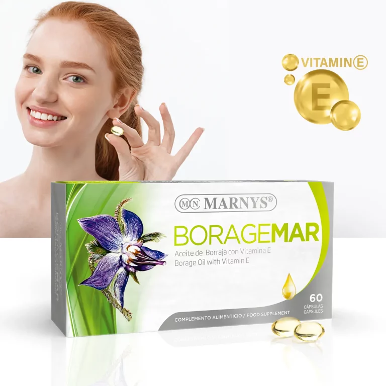 Boragemar – ulei de borago + vitamina e naturala pentru o piele frumoasa si sanatatea articulatiilor Boragemar – ulei de borago + vitamina e