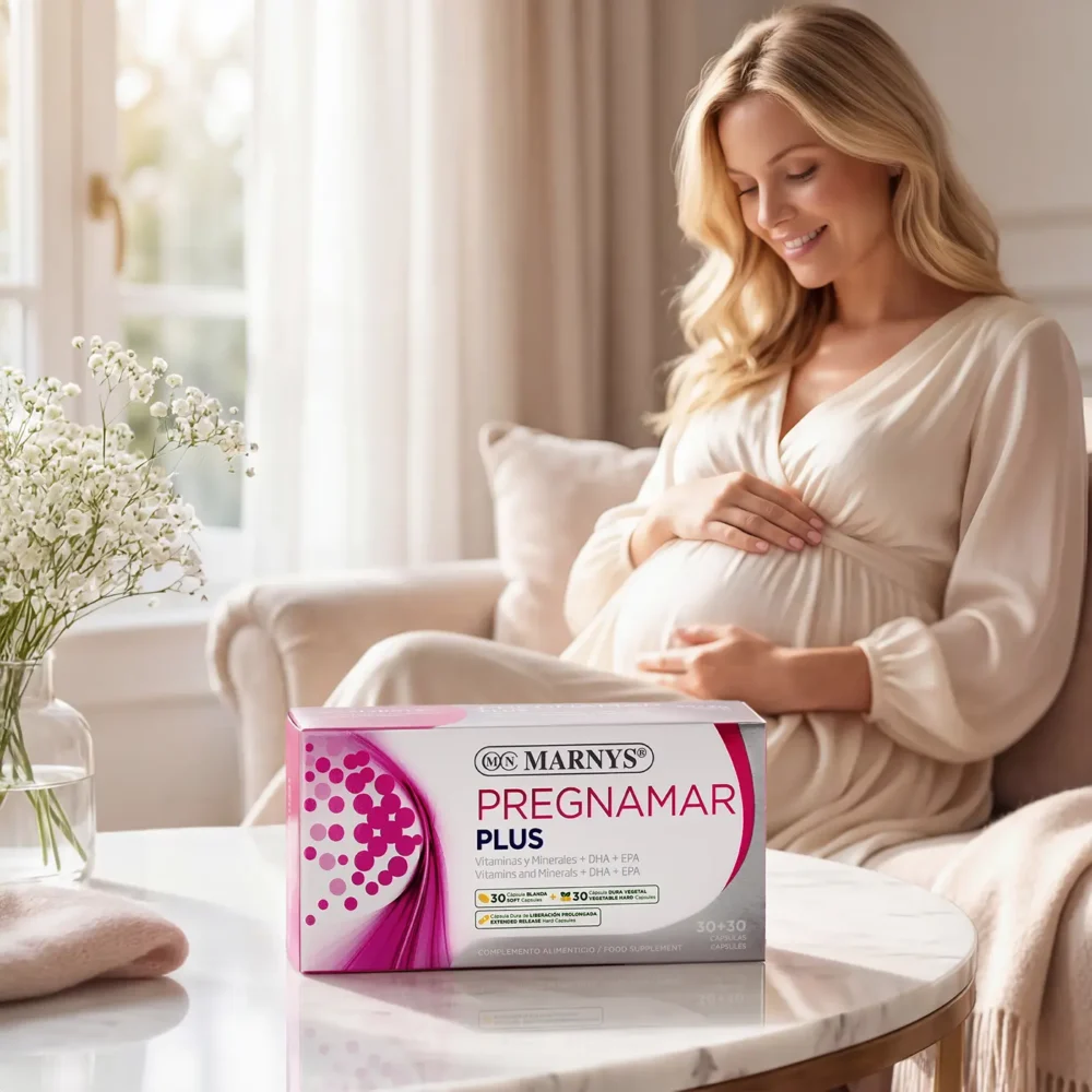 Pregnamar plus – supliment prenatal premium cu omega 3 10 vitamine Pregnamar plus – supliment prenatal premium cu omega 3 10 vitamine
