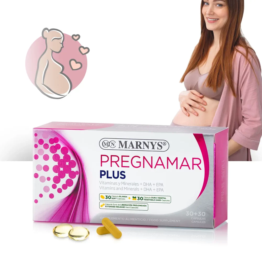 Pregnamar plus – supliment prenatal premium cu omega 3, 10 vitamine1 Pregnamar plus – supliment prenatal premium cu omega 3, 10 vitamine
