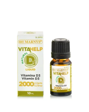 Vitamina d3 lichida 2000 ui 100 % naturala – 10 ml