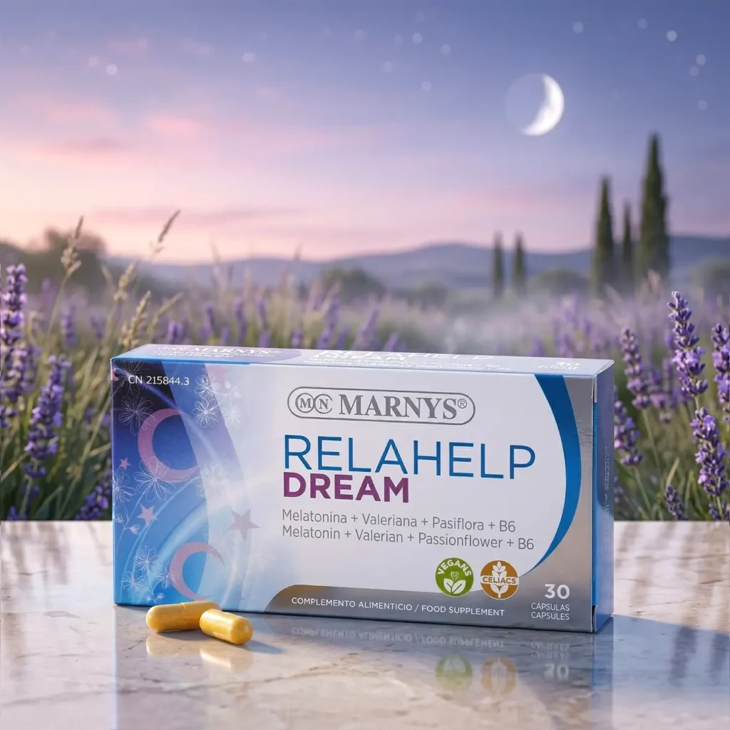 Relahelp dream - 30 capsule - actiunea ingredientelor Relahelp dream - 30 capsule - actiunea ingredientelor