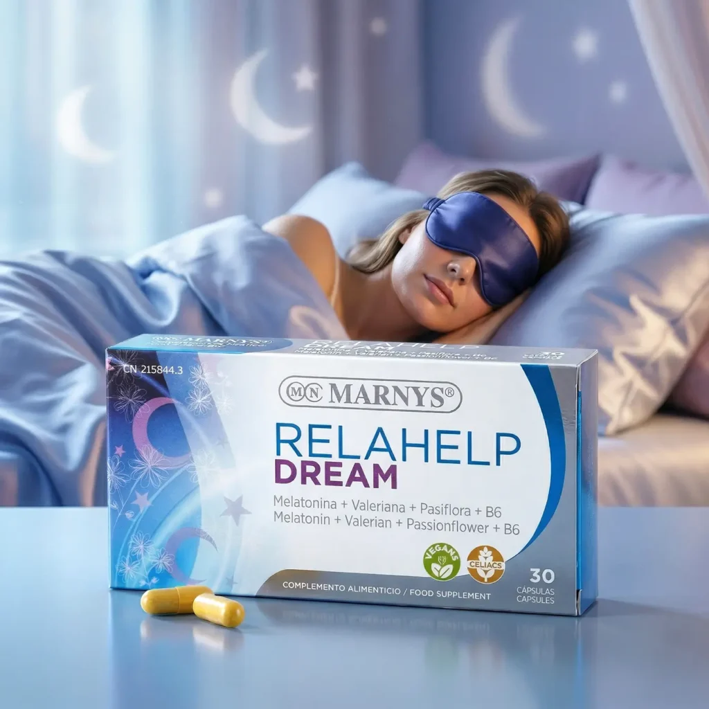 Relahelp dream - 30 capsule - supliment premium pentru somn odihnitor Relahelp dream - 30 capsule - supliment premium pentru somn odihnitor