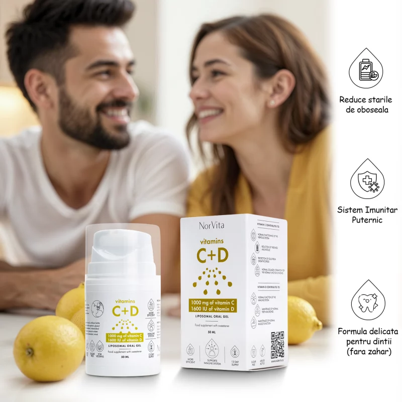 Vitamina c+d gel norvita 1