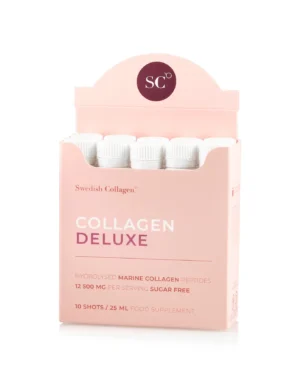 Colagen deluxe 10 shots travel pack – colagen marin hidrolizat lichid cu 12. 500 mg la doza zilnica - cutie