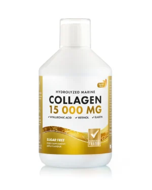 Colagen hidrolizat lichid 15 000 mg tip 1 si 3 super concentrat 500 ml