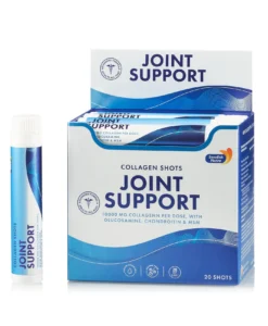 Joint support shots – colagen lichid hidrolizat tip 1, 2 si 3 cu 10. 000 mg + glucozamina + condroitina + msm + turmeric + vitaminele c, d si b12 – cutie cu 20 fiole