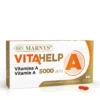 Vitamina A VITAHELP (Palmitat de Retinil) cu 5000 UI per Doză Zilnică – Cutie cu 60 Gelule Soft-Gel