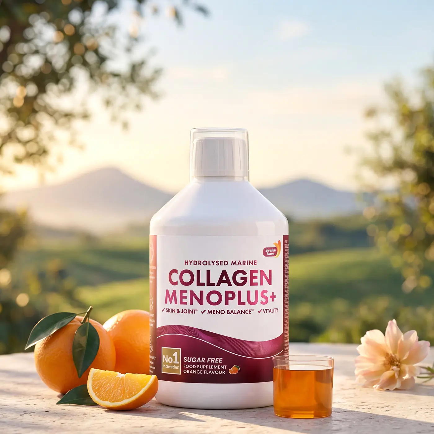 Colagen menoplus 500 ml - supliment complex special conceput pentru echilibru hormonal Colagen menoplus 500 ml - supliment complex special conceput pentru echilibru hormonal