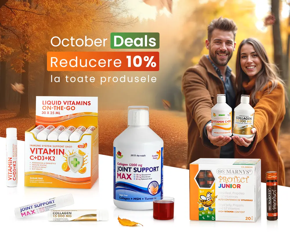 October deals doar în octombrie: -10% la toate produsele!