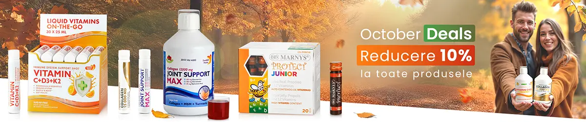 October deals doar în octombrie: -10% la toate produsele!