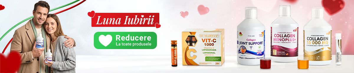 Luna iubirii începe cu grijă pentru sănătate. Oferte limitate la produsele bestseller.