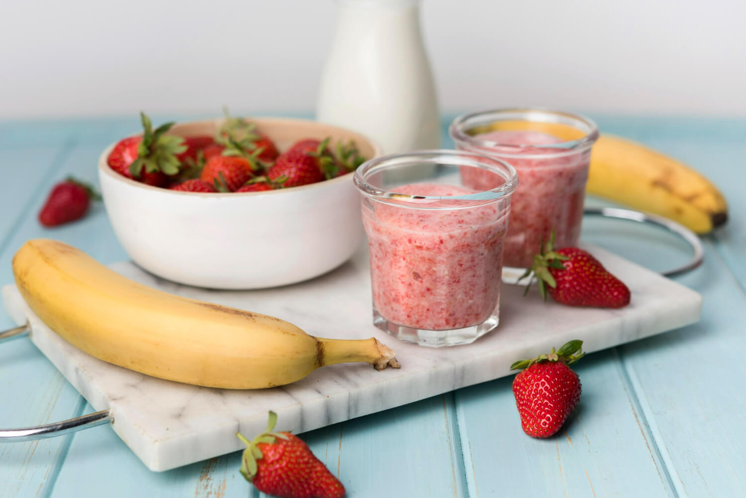 Smoothie capsuri si banane Smoothie capsuri si banane