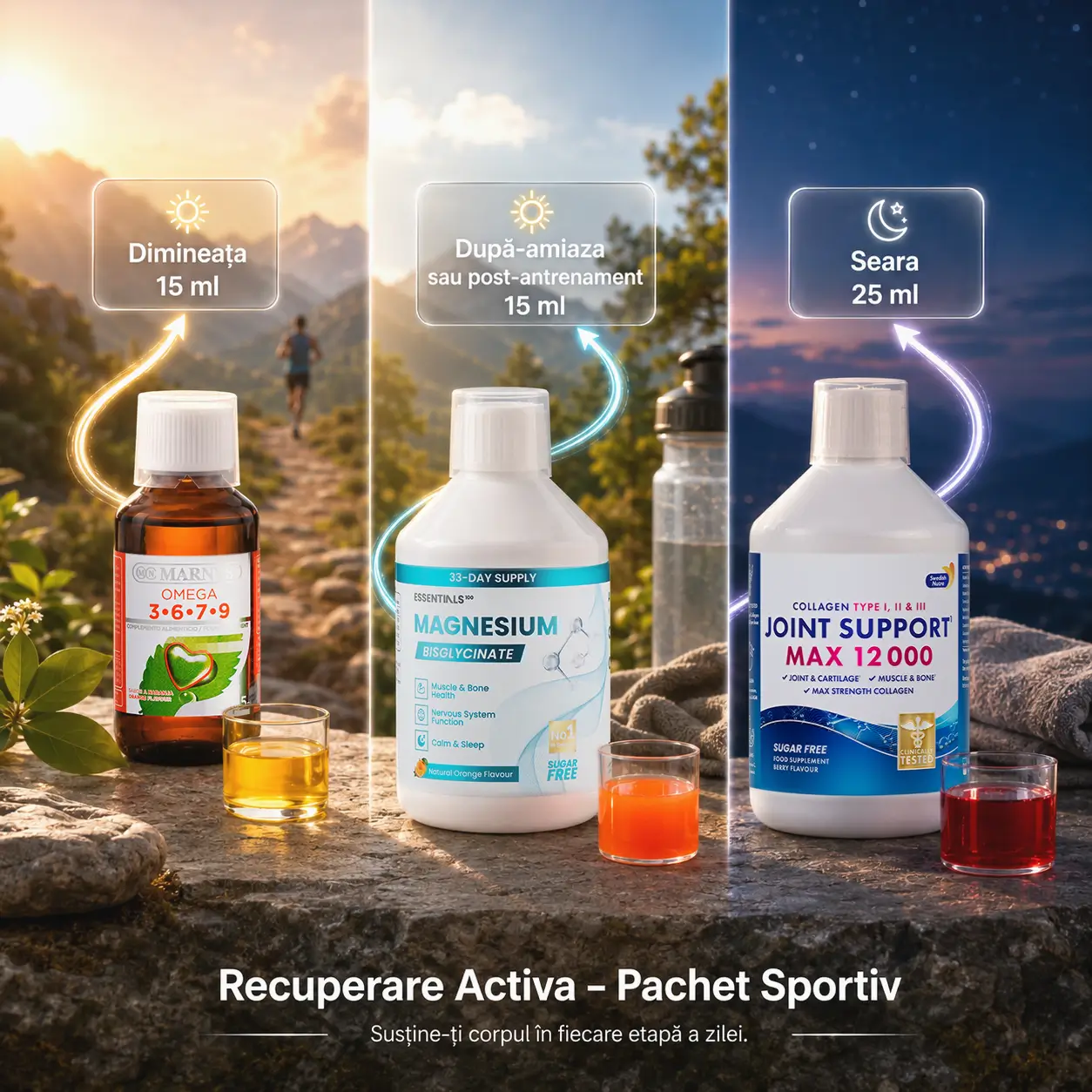 Recuperare activă – pachet sportiv administrare Recuperare activă – pachet sportiv administrare