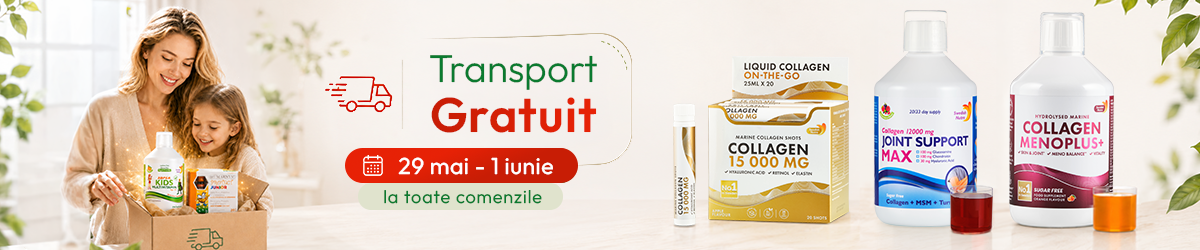 Transport gratuit in 29 mai - 1 iunie la toate comenzile